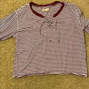 A long sleeve t-shirt